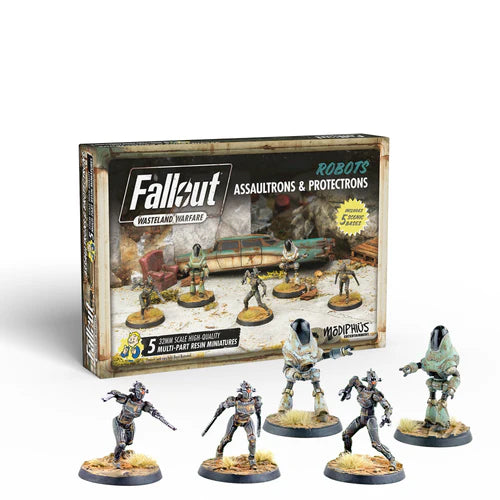 Modiphius Entertainment - Fallout: Wasteland Warfare - Robots: Assaultrons & Protectrons