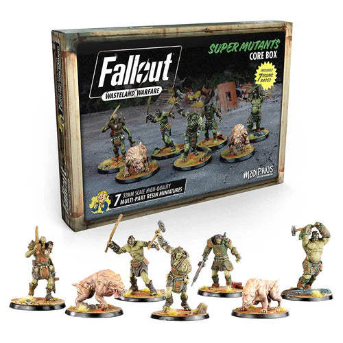 Modiphius Entertainment - Fallout: Wasteland Warfare - Super Mutants: Core Box
