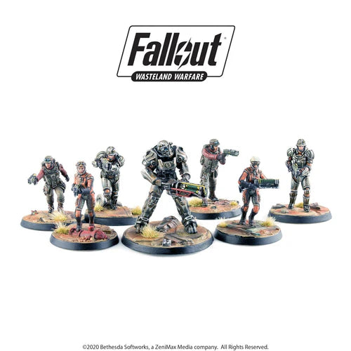 Modiphius Entertainment - Fallout: Wasteland Warfare - Brotherhood of Steel: Core Box