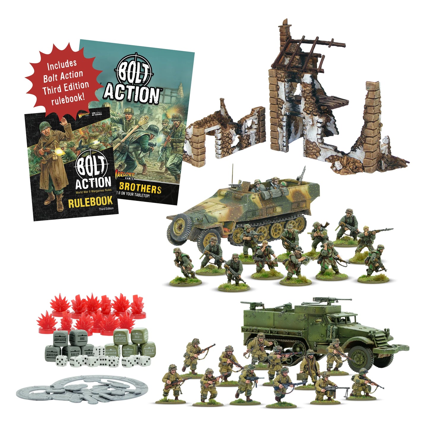 Warlord Games - Bolt Action Starter Set - Band of Brothers - 3rd Edition