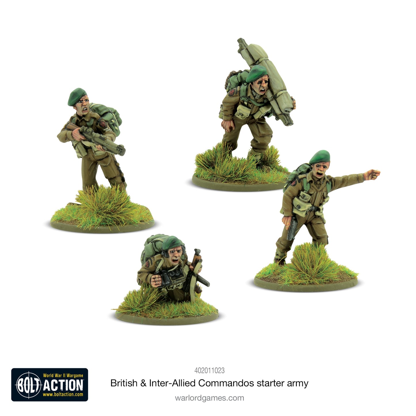 Warlord Games - Bolt Action - British & Inter-Allied Commandos Starter Army