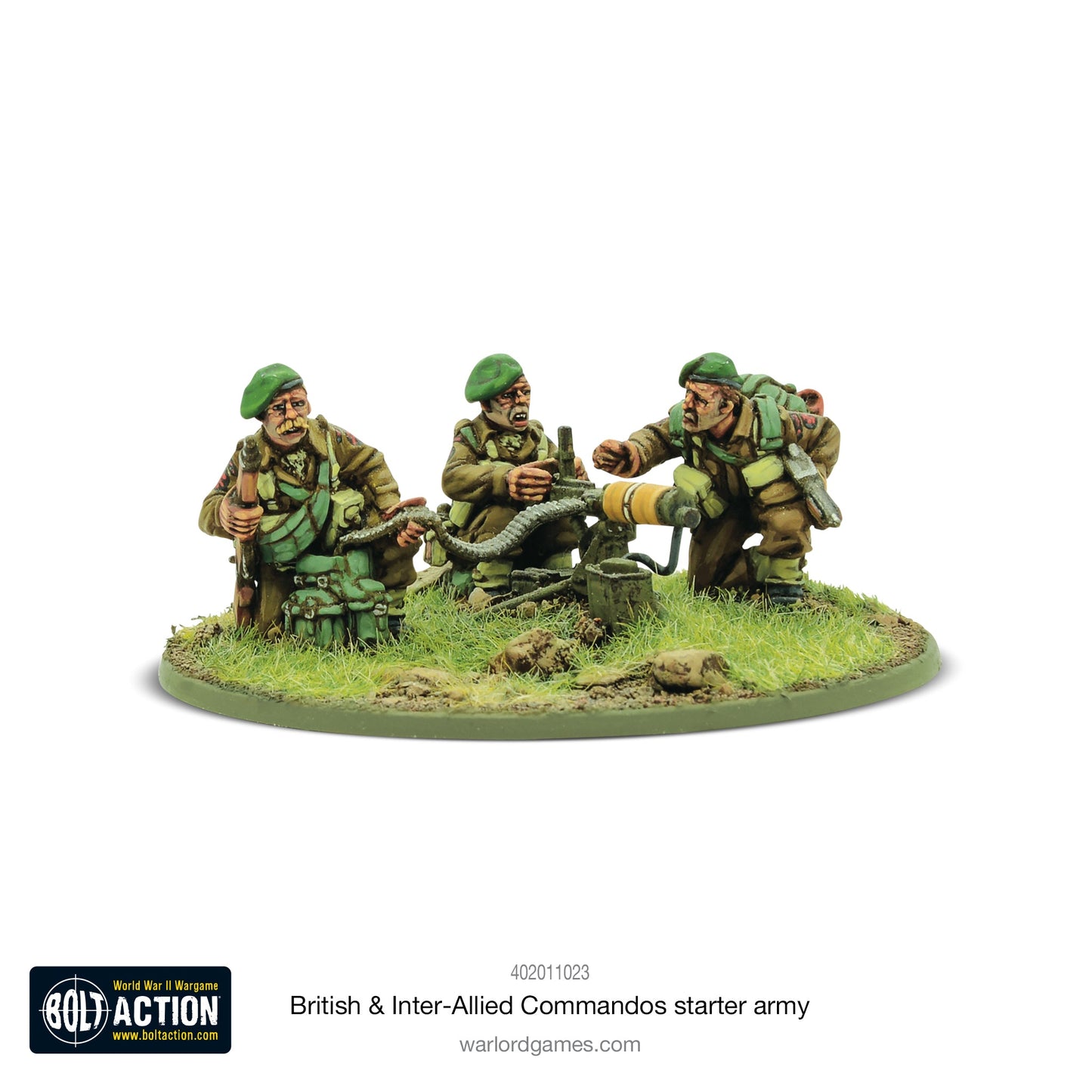 Warlord Games - Bolt Action - British & Inter-Allied Commandos Starter Army
