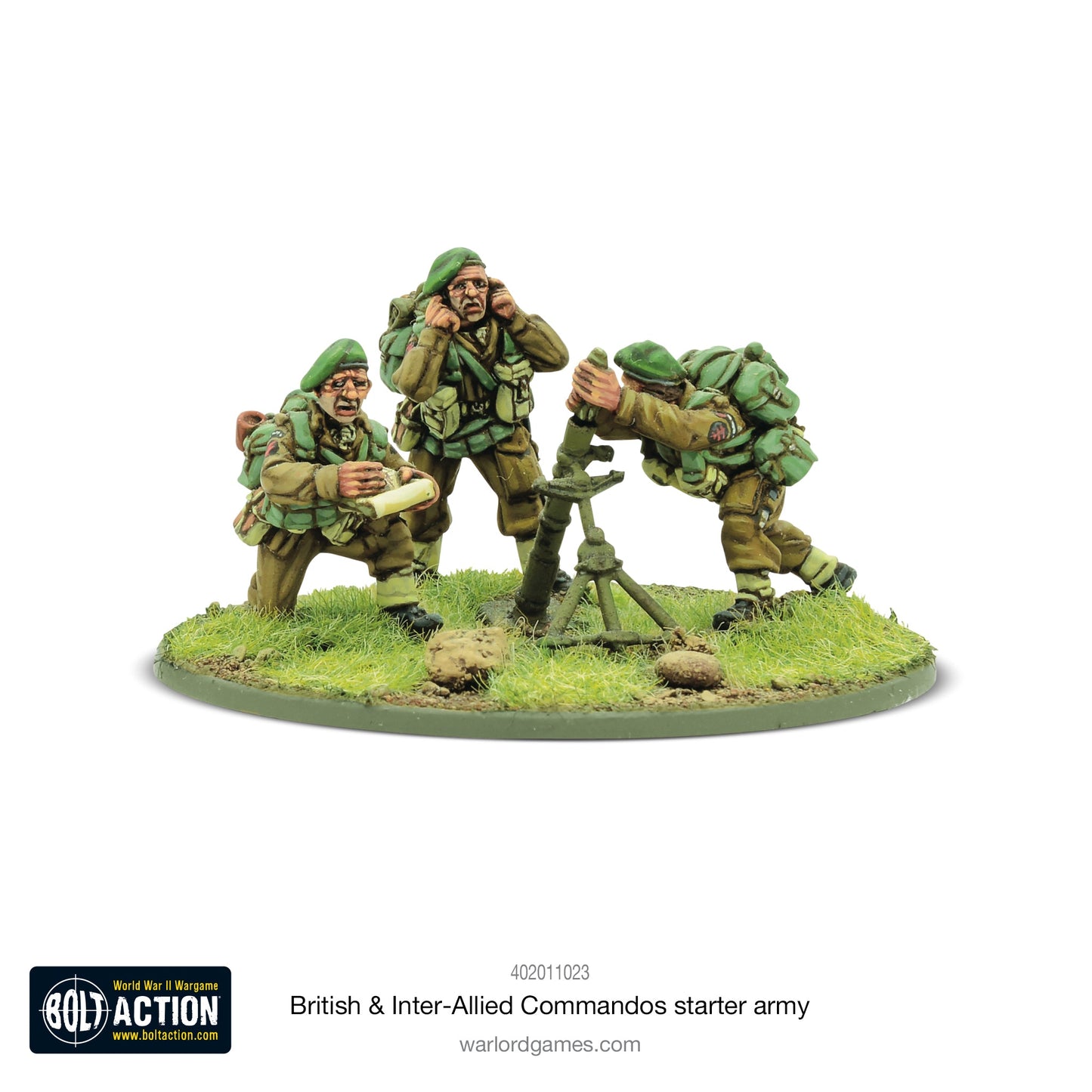 Warlord Games - Bolt Action - British & Inter-Allied Commandos Starter Army