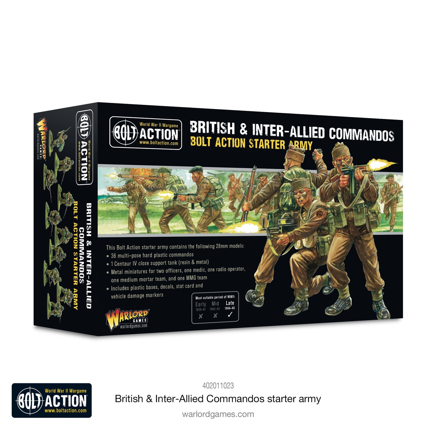 Warlord Games - Bolt Action - British & Inter-Allied Commandos Starter Army