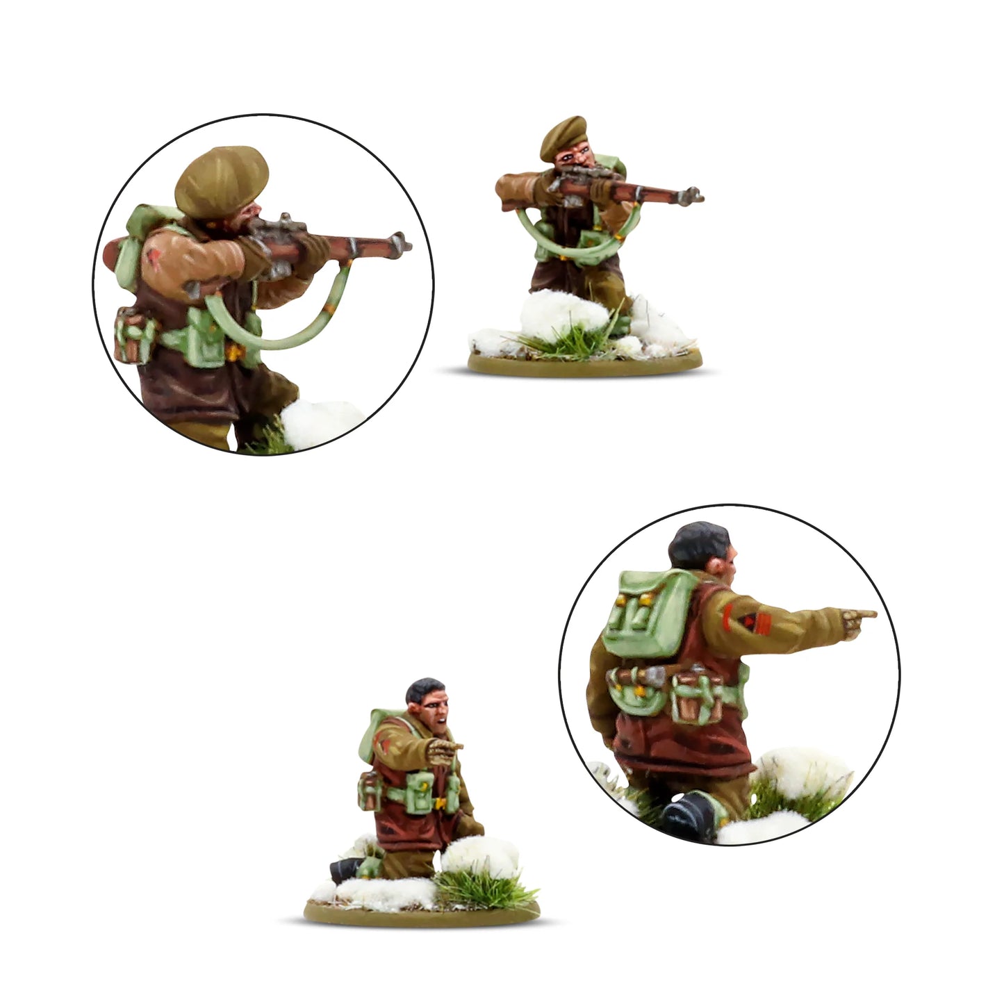 Warlord Games - Bolt Action - British & Canadian Infantry (Winter) Platoon