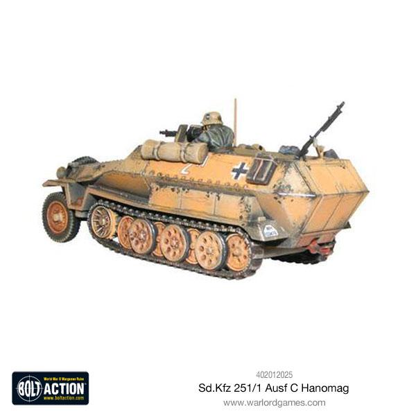 Warlord Games - Bolt Action - German Sd.Kfz 251/1 C Honomag half-track