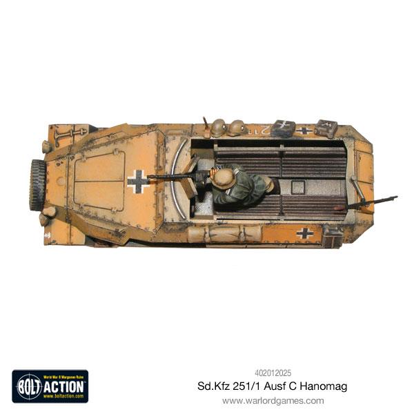Warlord Games - Bolt Action - German Sd.Kfz 251/1 C Honomag half-track