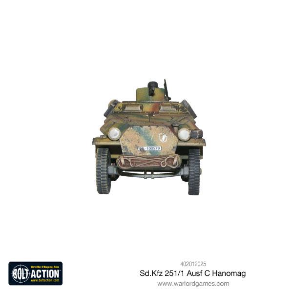 Warlord Games - Bolt Action - German Sd.Kfz 251/1 C Honomag half-track