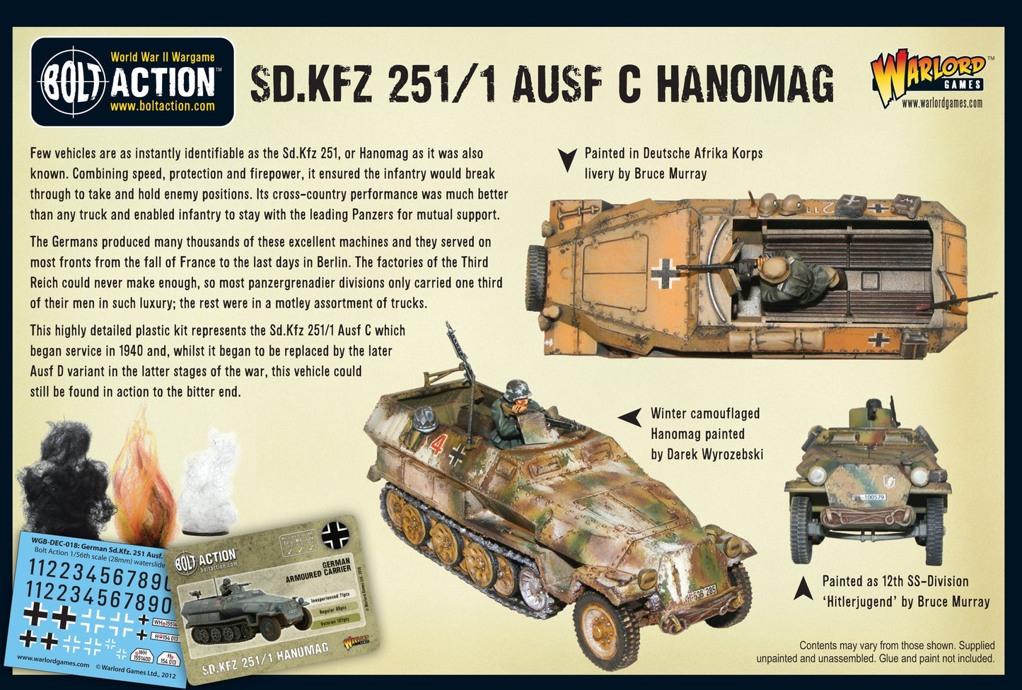 Warlord Games - Bolt Action - German Sd.Kfz 251/1 C Honomag half-track