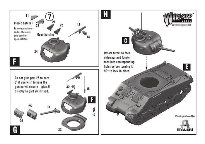 Warlord Games - Bolt Action - US M4 Sherman medium tank