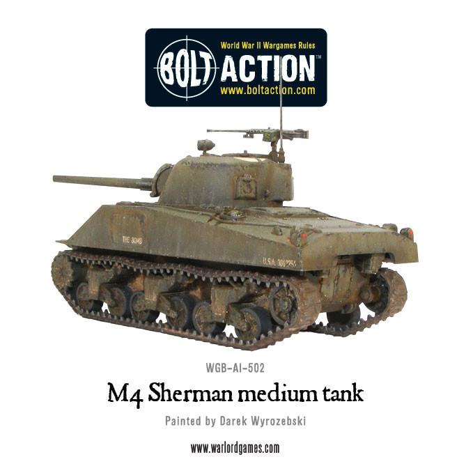 Warlord Games - Bolt Action - US M4 Sherman medium tank