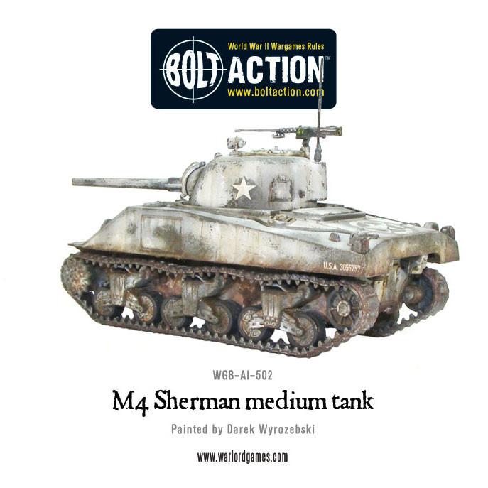 Warlord Games - Bolt Action - US M4 Sherman medium tank