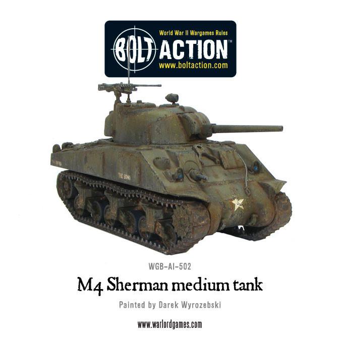 Warlord Games - Bolt Action - US M4 Sherman medium tank