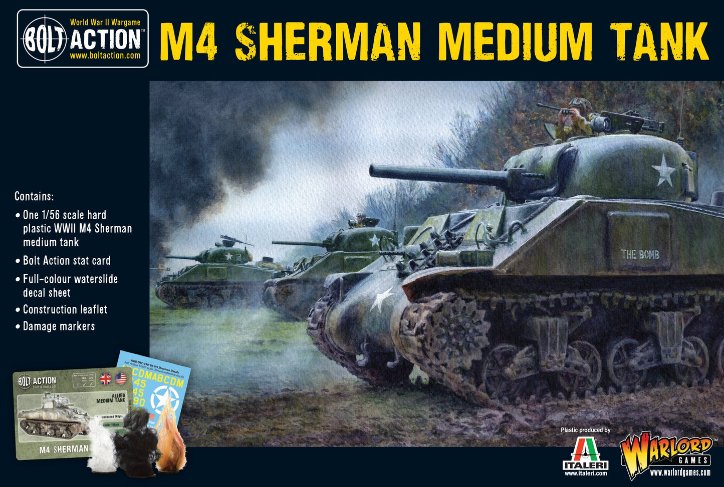 Warlord Games - Bolt Action - US M4 Sherman medium tank
