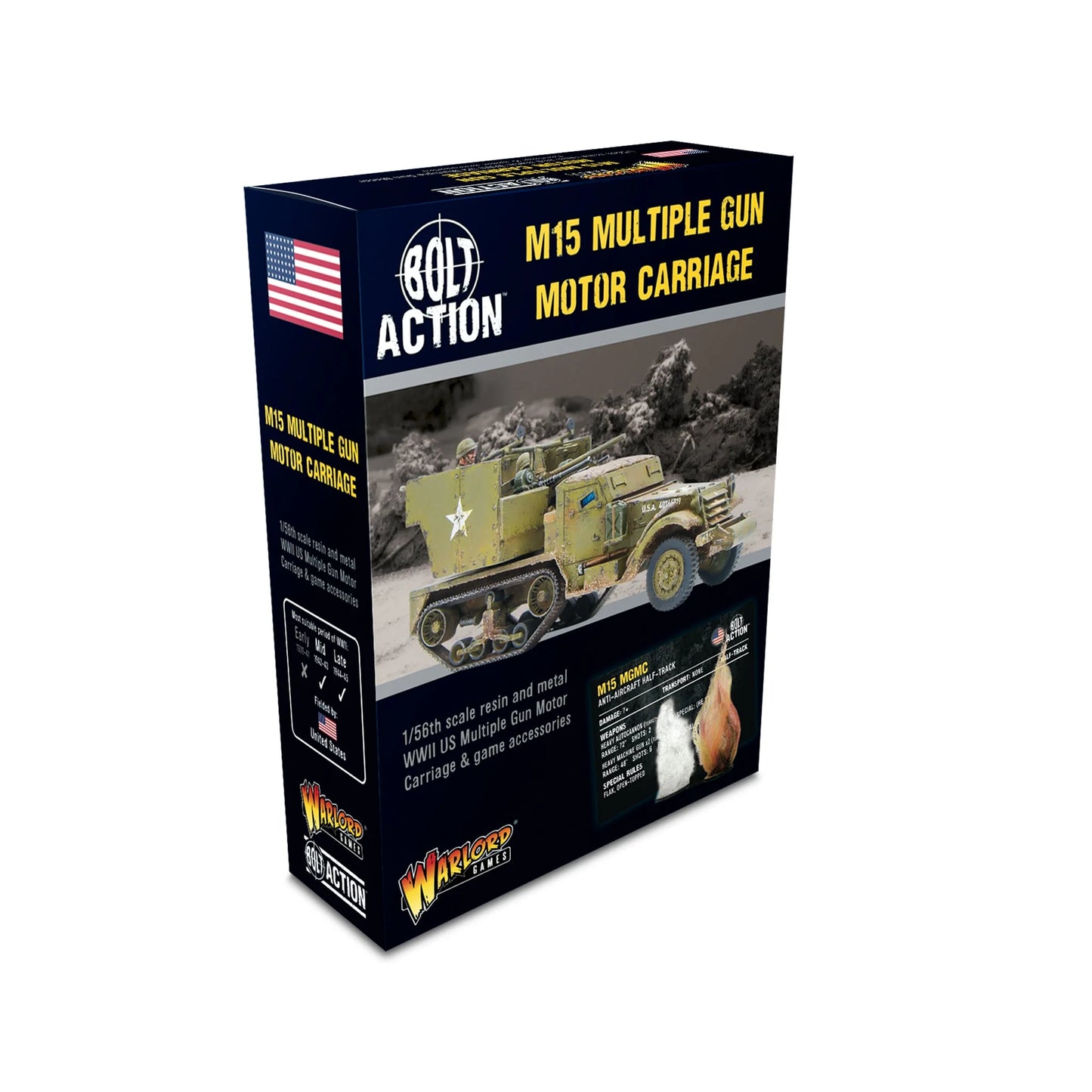 Warlord Games - Bolt Action - M15 Multiple Gun Motor Carriage