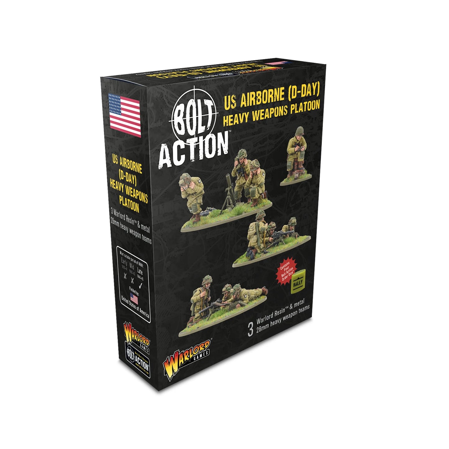 Warlord Games - Bolt Action - US Airborne (D-Day) Heavy Weapons Platoon