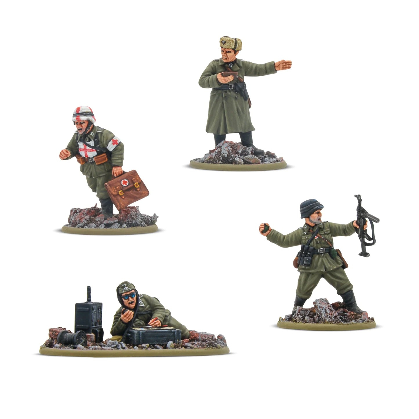 Warlord Games - Bolt Action - German Veteran HQ