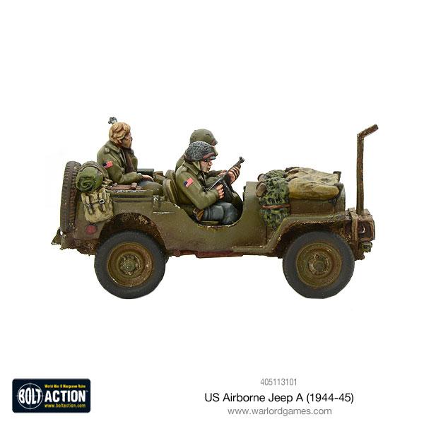Warlord Games - Bolt Action - US Airborne Jeep (1944-45)