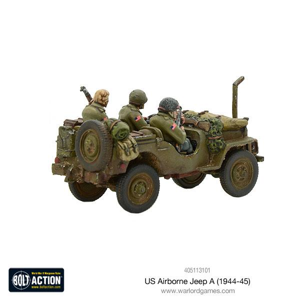 Warlord Games - Bolt Action - US Airborne Jeep (1944-45)