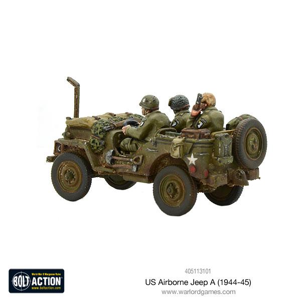Warlord Games - Bolt Action - US Airborne Jeep (1944-45)