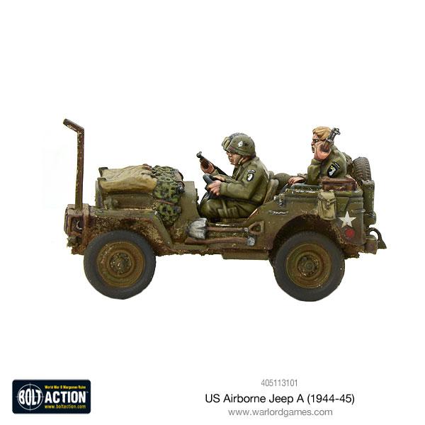 Warlord Games - Bolt Action - US Airborne Jeep (1944-45)