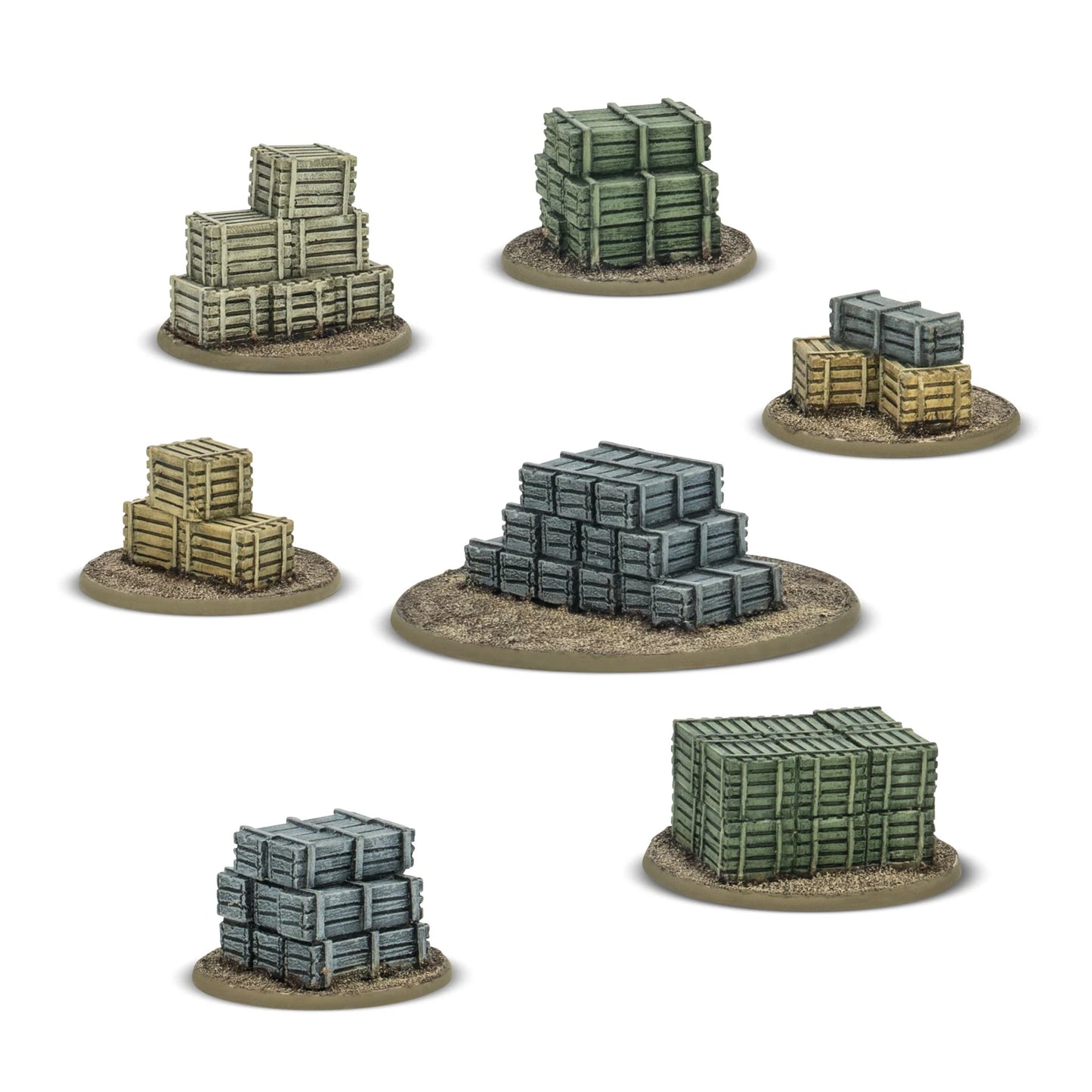 Warlord Games - Bolt Action - Objective Marker Set - Crates