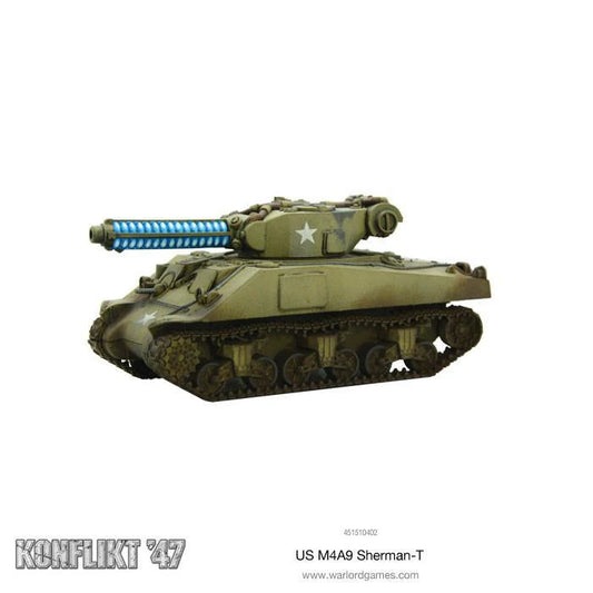 Warlord Games - Konflikt'47 - USA - M4A9-T Sherman with Tesla Cannon