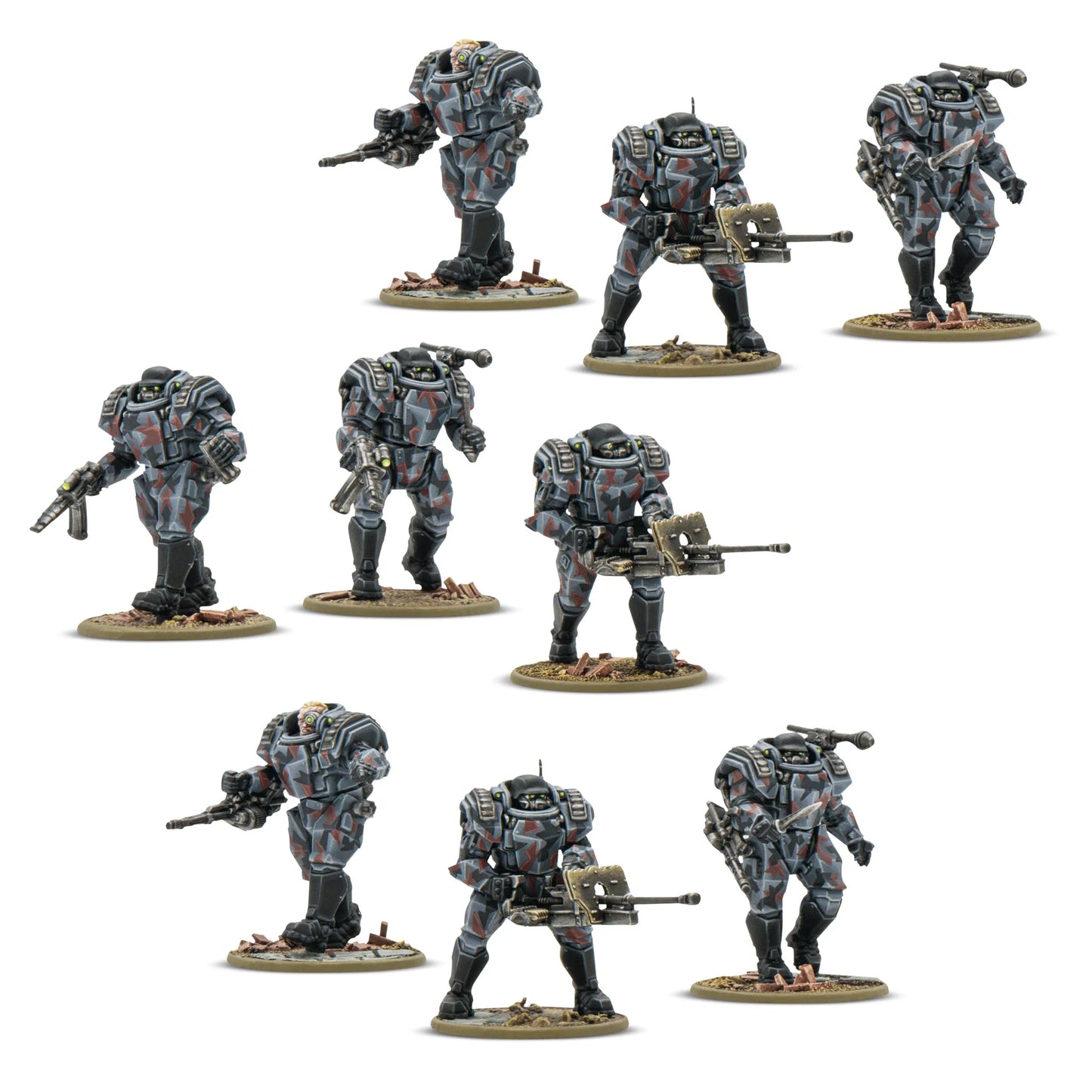 Warlord Games - Konflikt'47 - Stahltruppen Heavy Infantry