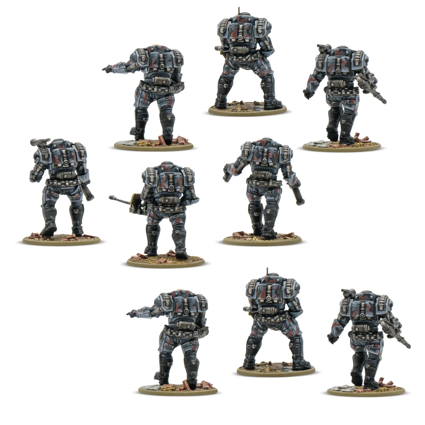 Warlord Games - Konflikt'47 - Stahltruppen Heavy Infantry
