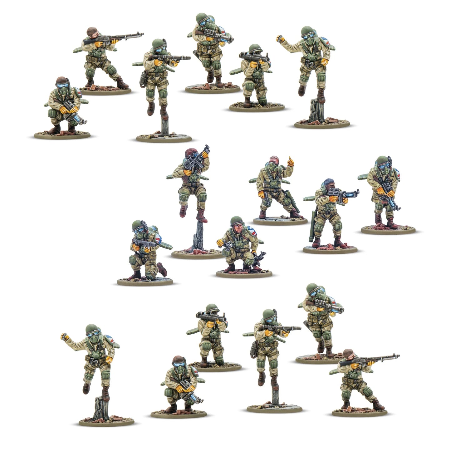Warlord Games - Konflikt'47 - Firefly Airborne Infantry Platoon