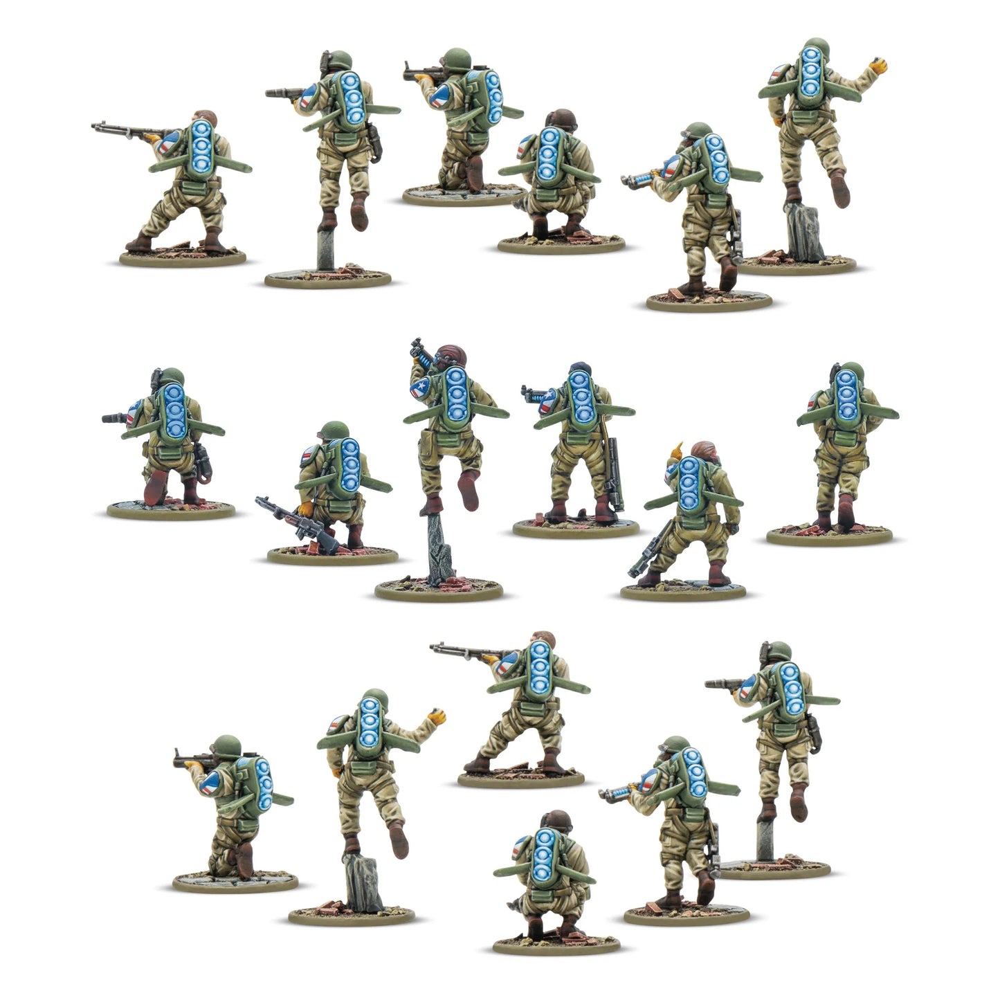 Warlord Games - Konflikt'47 - Firefly Airborne Infantry Platoon