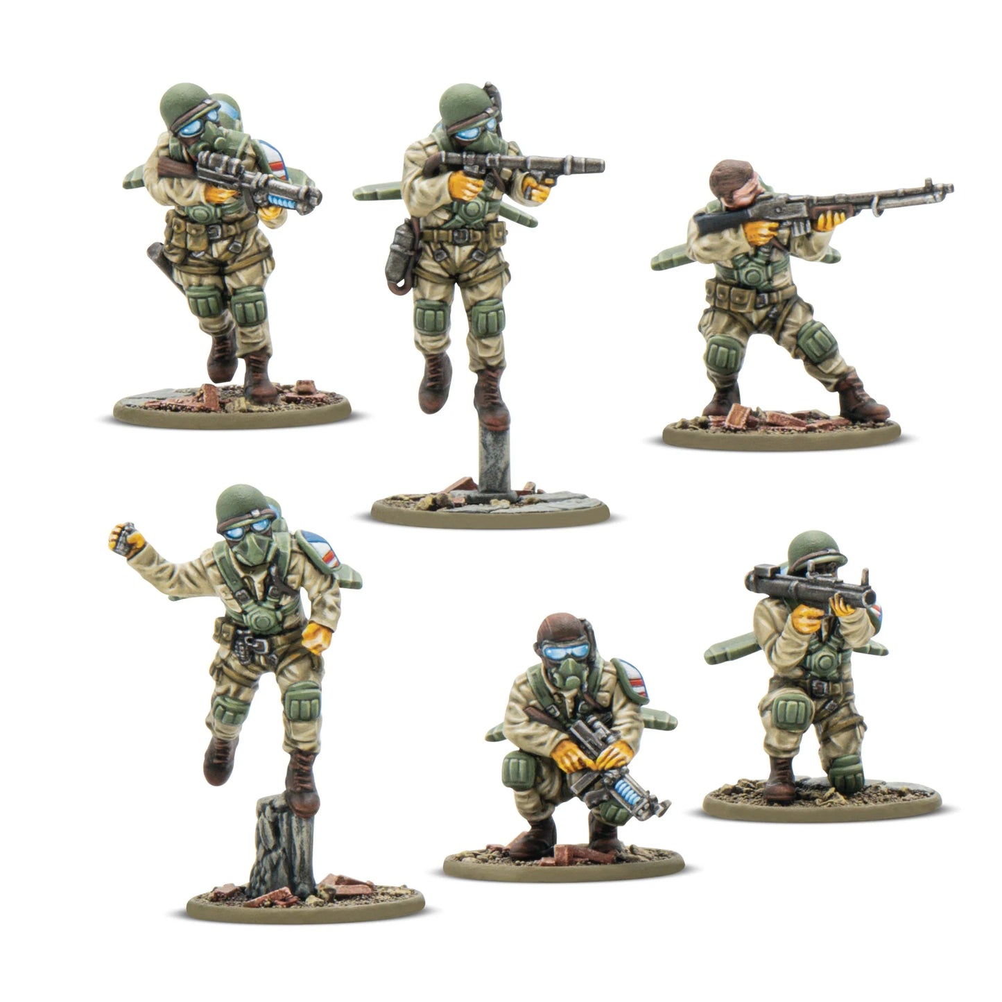 Warlord Games - Konflikt'47 - Firefly Airborne Infantry Platoon