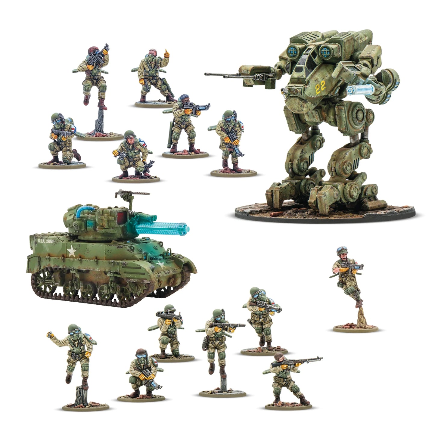 Warlord Games - Konflikt'47 - United States Starter Army