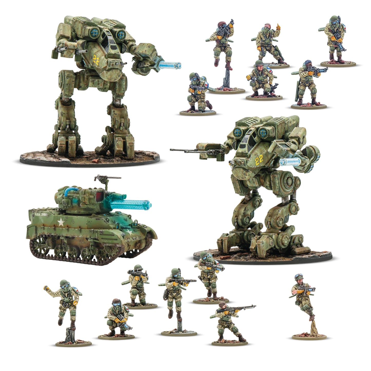 Warlord Games - Konflikt'47 - United States Starter Army