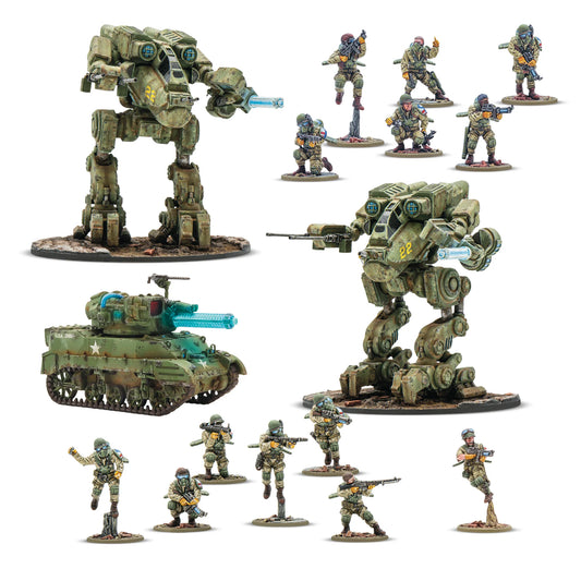 Warlord Games - Konflikt'47 - United States Starter Army
