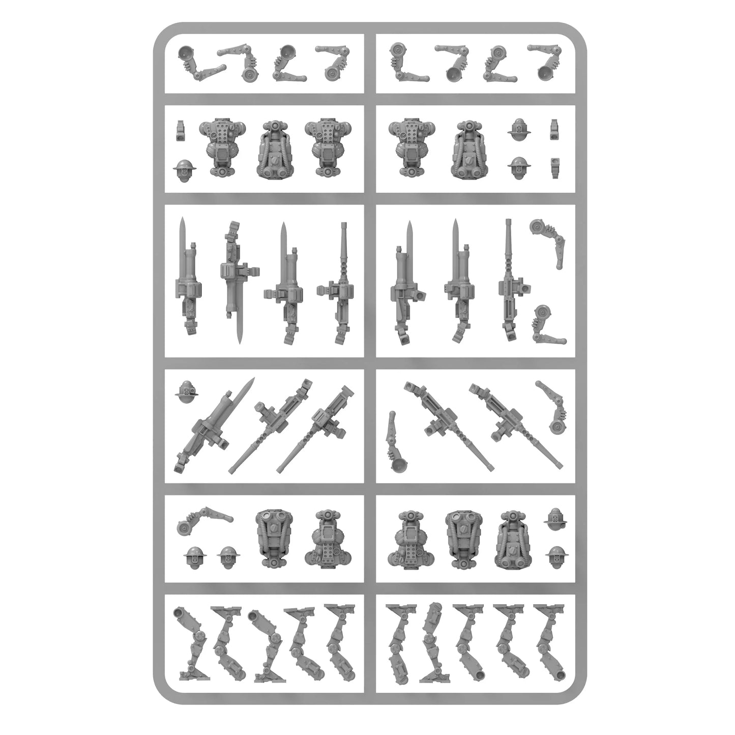 PRE-ORDER - Warlord Games - Konflikt'47 - British - Automated Infantry Platoon (Plastic)