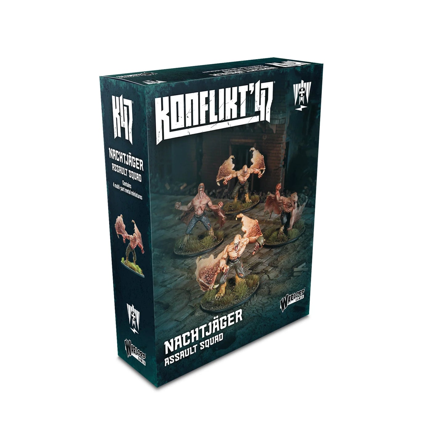 Warlord Games - Konflikt'47 -  Axis - Nachtjäger Assault Squad