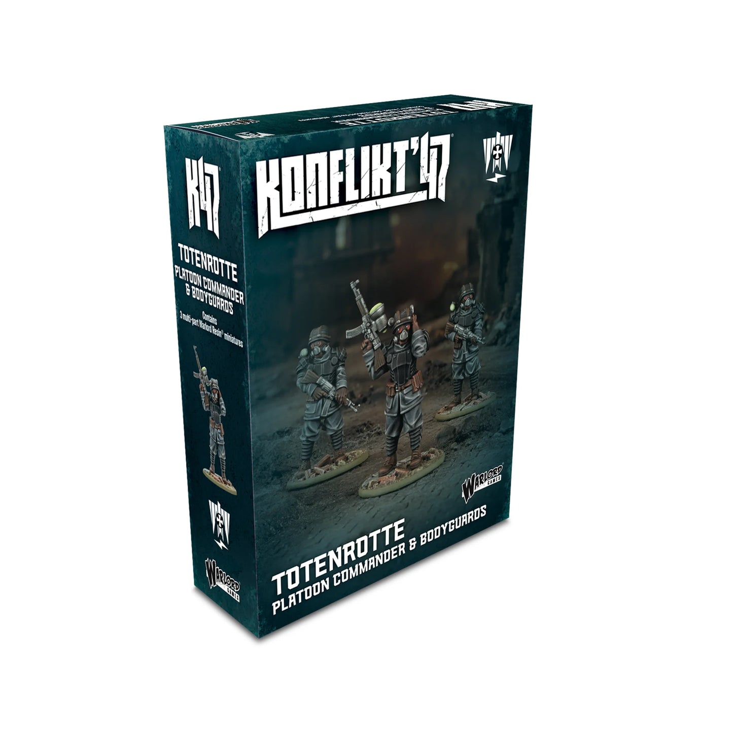 Warlord Games - Konflikt'47 - Axis - Totenrotte Platoon Commander & Bodyguard