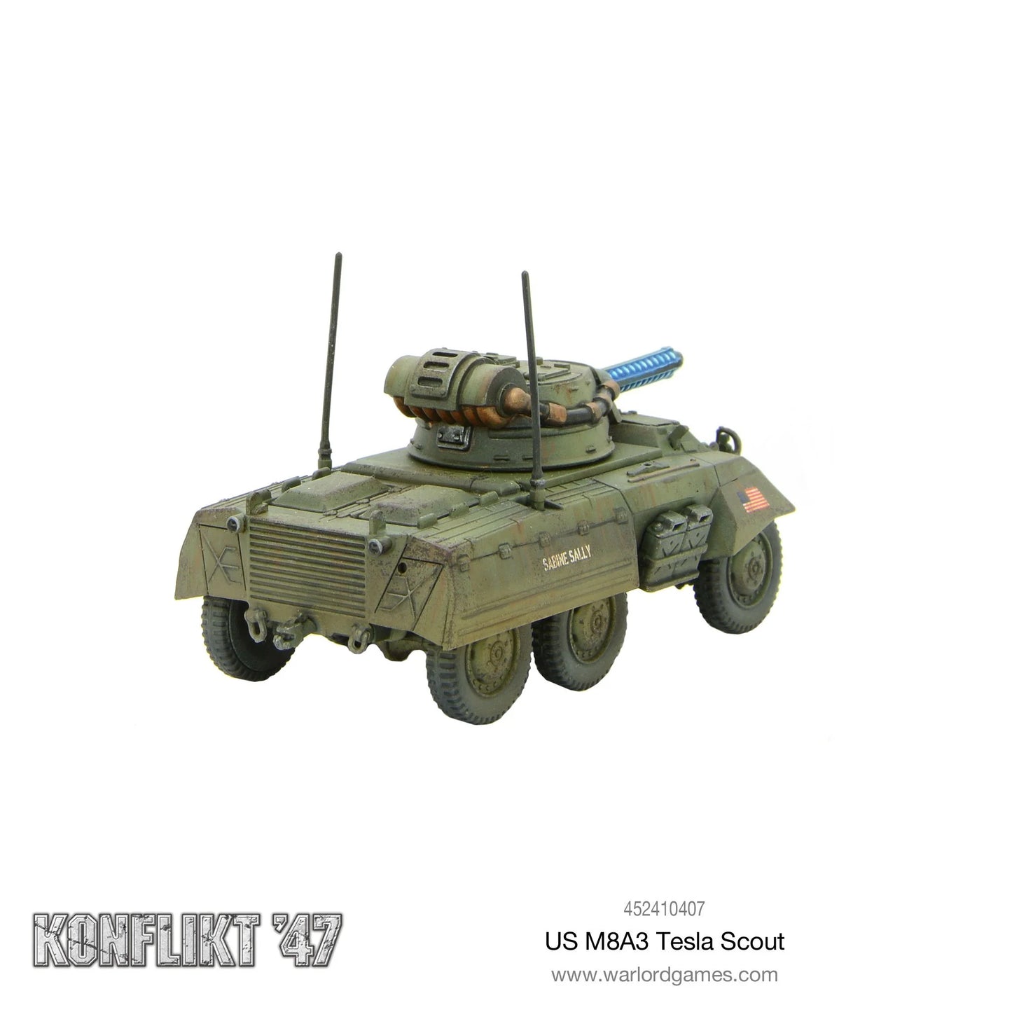 Warlord Games - Konflikt'47 - USA - M8A3 Tesla Scout