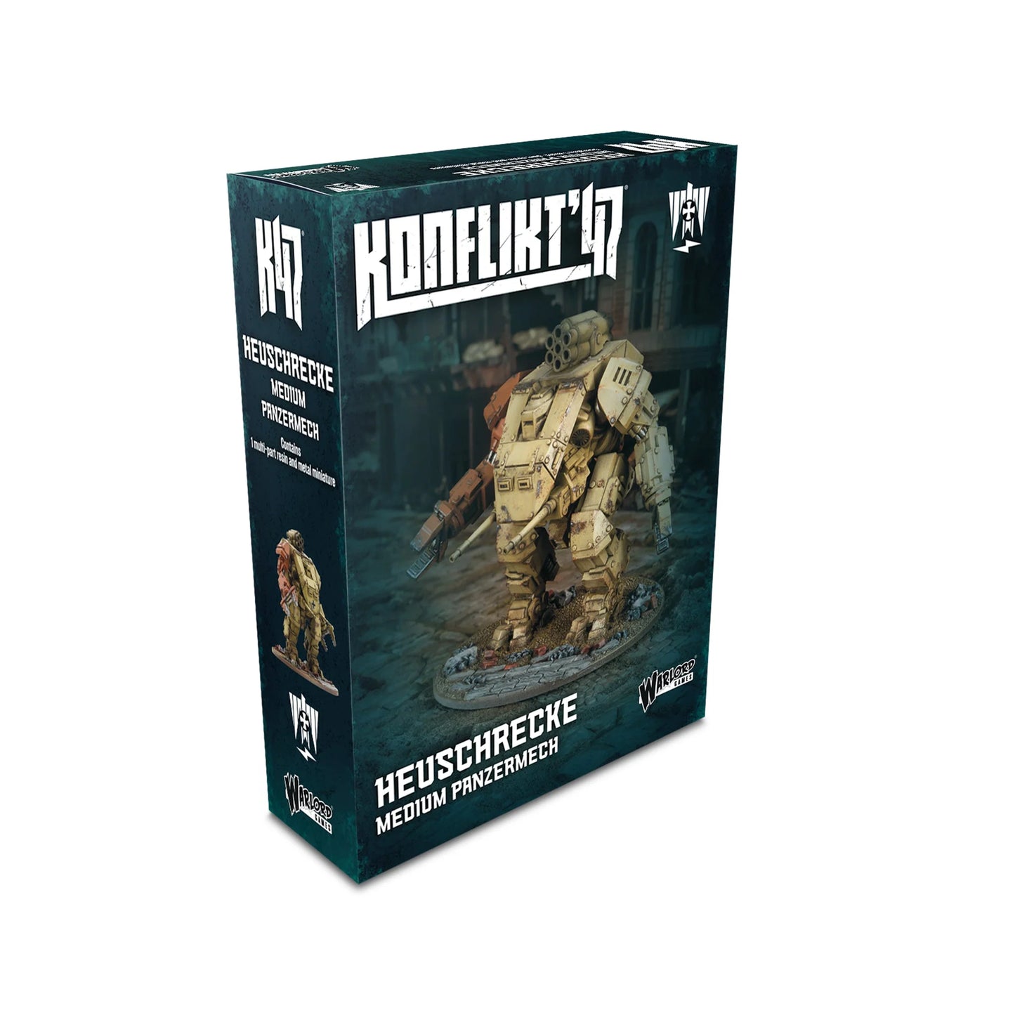 Warlord Games - Konflikt'47 -  Axis - Heuschrecke (Locust) Medium Panzermech