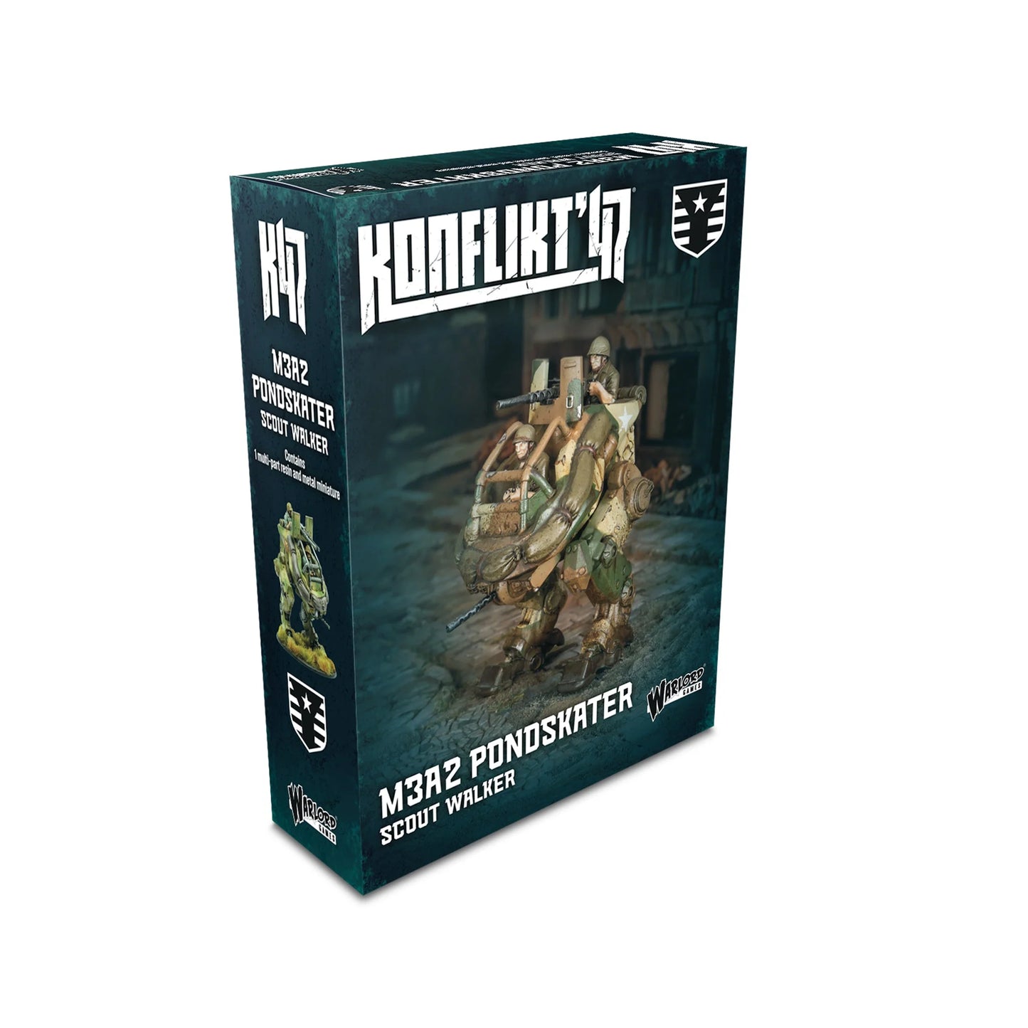 Warlord Games - Konflikt'47 - USA - M3A2 Pondskater Scout Walker