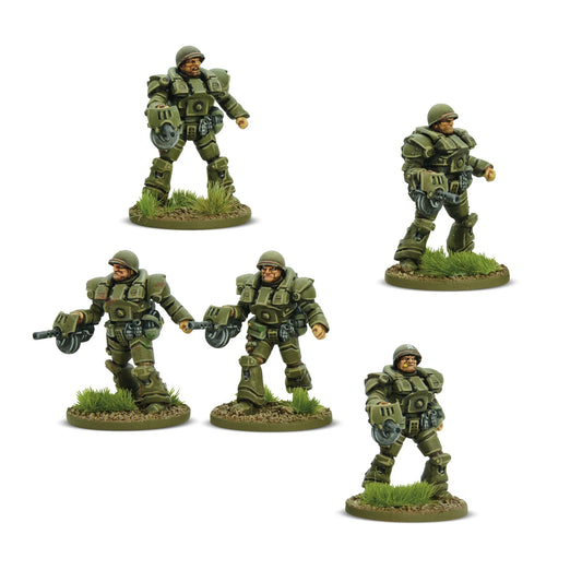 Warlord Games - Konflikt'47 - USA - Heavy Infantry