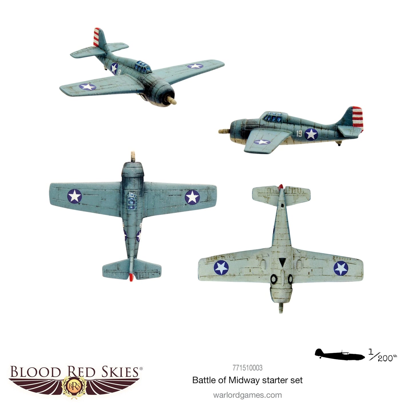 Warlord Games - Blood Red Skies: The Battle Of Midway Starter Set