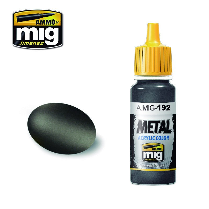 AMMO by MIG - Acrylic Colour - Polished Metal 17ml paint