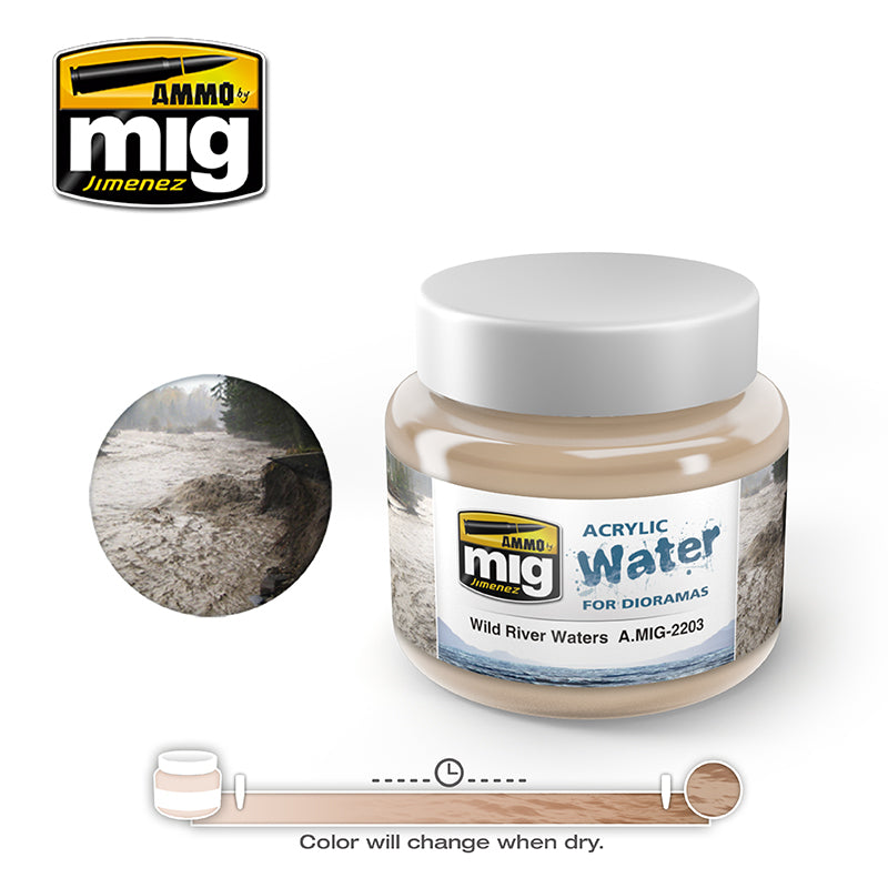AMMO by MIG - Acrylic Water - Wild River - Water Effect 250ml