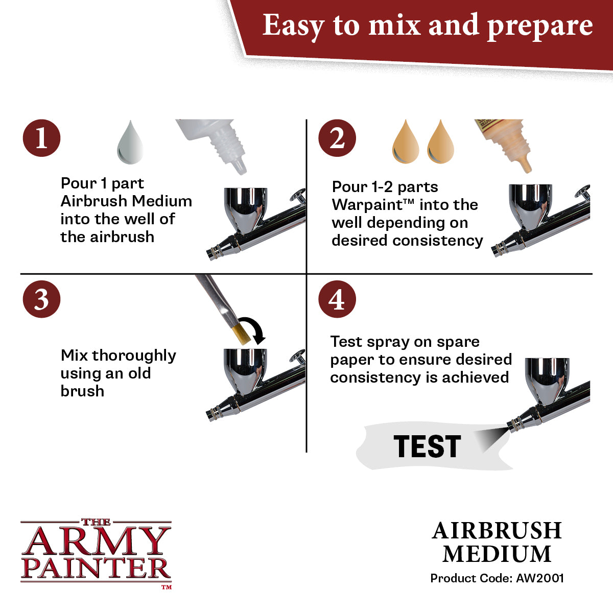 The Army Painter - Airbrush Medium