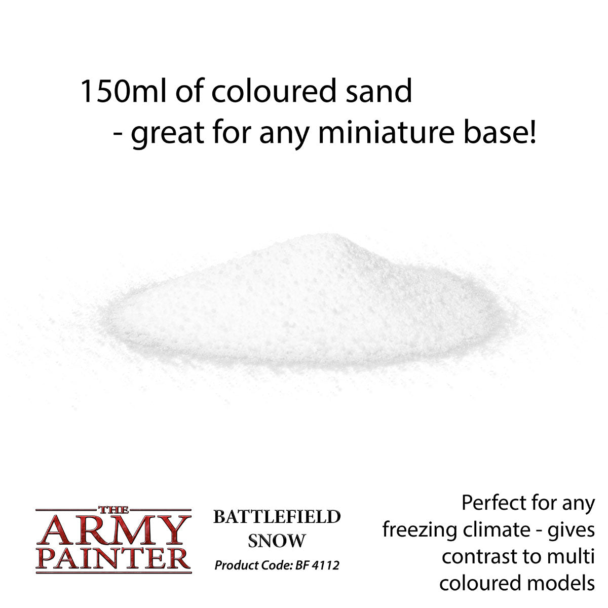 The Army Painter - Battlefield Basing: Snow