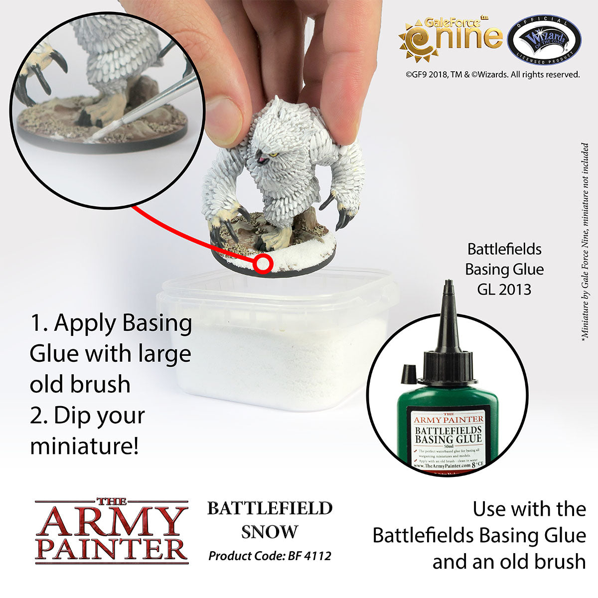 The Army Painter - Battlefield Basing: Snow