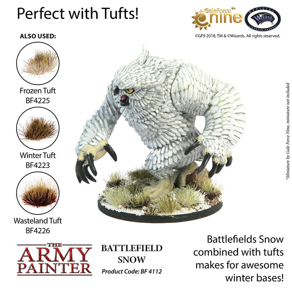 The Army Painter - Battlefield Basing: Snow
