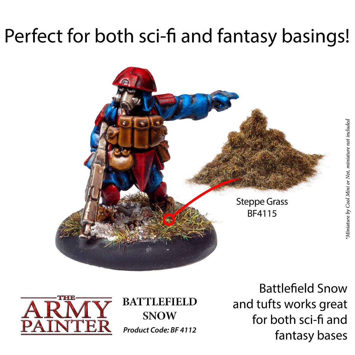 The Army Painter - Battlefield Basing: Snow
